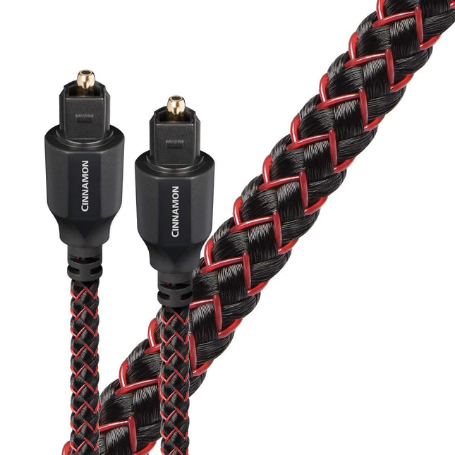 AudioQuest Cinnamon Optical Toslink Cable (3.5mm Mini Adapter Included)