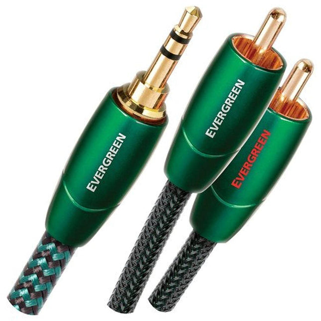 AudioQuest Evergreen Jack to Phono RCA Analogue Interconnect Cables
