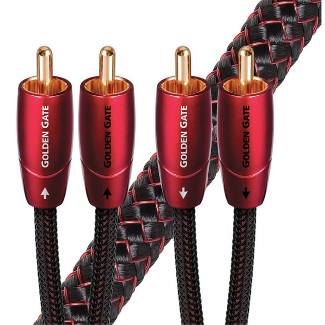 AudioQuest Golden Gate RCA Analogue Interconnect Cables