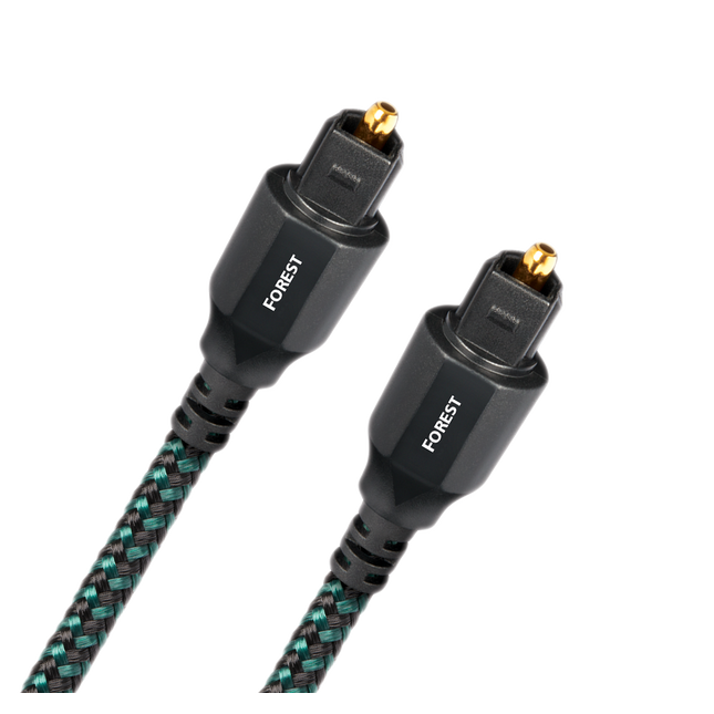 AudioQuest Forest Optical Toslink Cable (3.5mm Mini Adapter Included)
