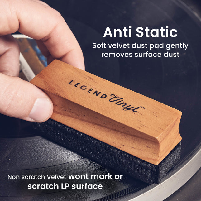 Legend Vinyl Velvet Vinyl Dust Brush