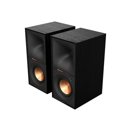 Klipsch R-40PM Powered Active Bookshelf Speakers - Pair