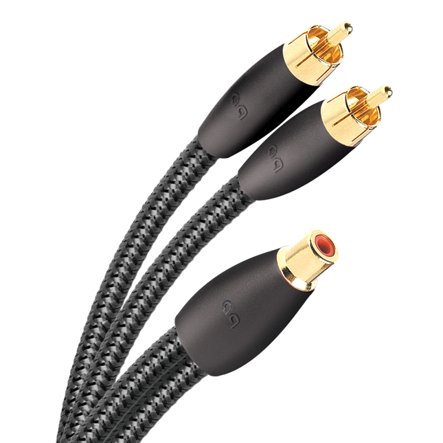 Audioquest FLX-X F22M RCA Y Splitter 1 x Female RCA > 2 x Male RCA