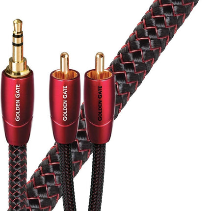 AudioQuest Golden Gate 3.5mm Jack to RCA Analogue Interconnect Cables
