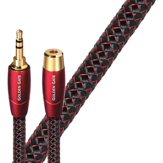 AudioQuest Golden Gate 3.5mm Jack to 3.5mm Female Headphone Extension