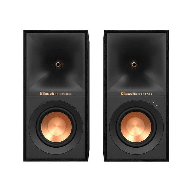 Klipsch R-40PM Powered Active Bookshelf Speakers - Pair