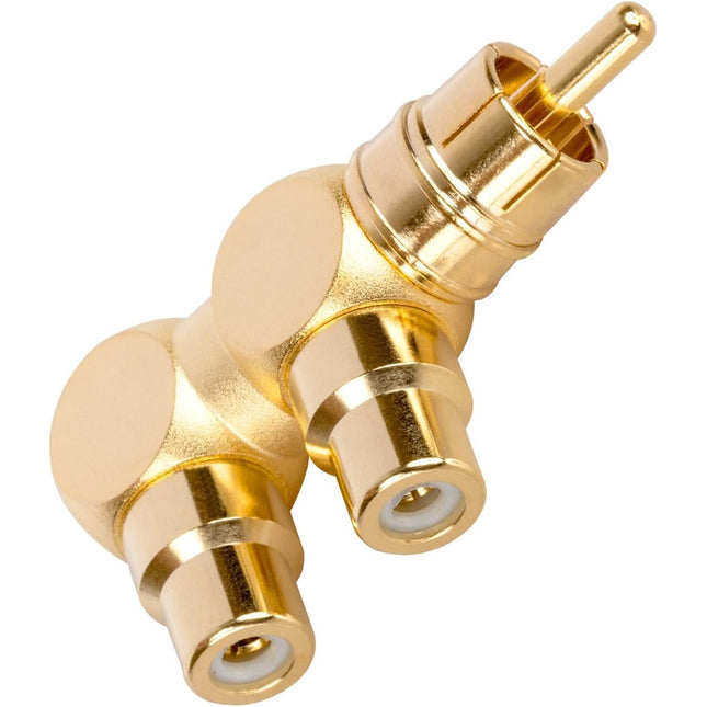 AudioQuest Hard RCA Splitter - Male RCA > 2 Female RCA