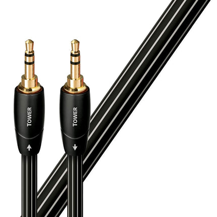 AudioQuest Tower Jack to Jack 3.5mm Analogue Interconnect Cables