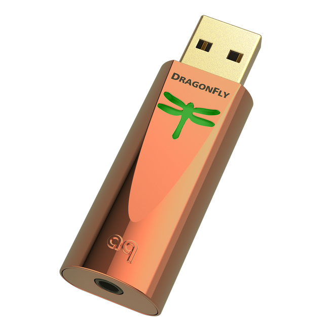 Audioquest DragonFly Copper Digital-to-Analog Converter USB Headphone Amp