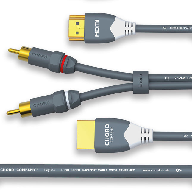 Leyline Analogue Audio 2x RCA - 2x RCA Interconnect Cable