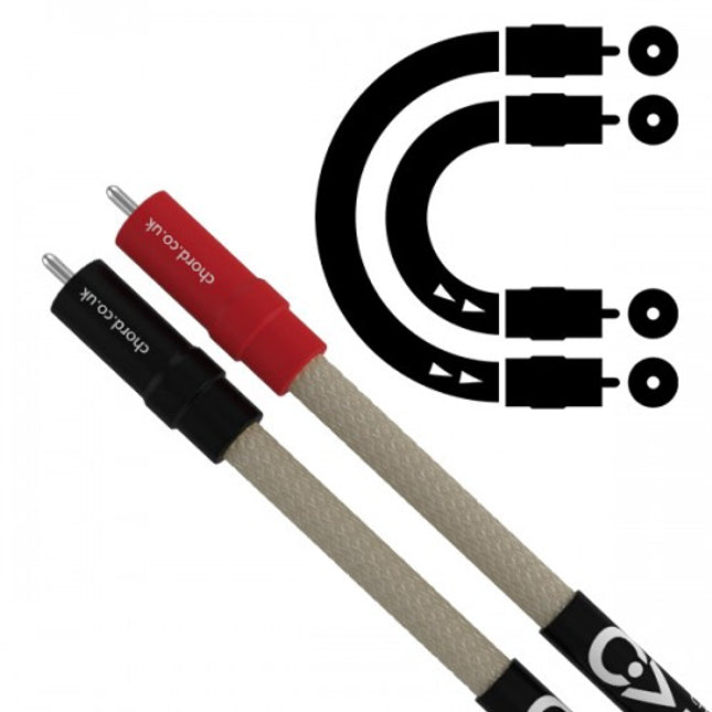 Chord EpicX ARAY Analogue RCA 2 RCA Cables (Pair)