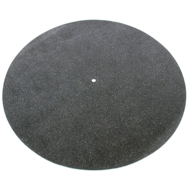 Tonar Black Leather Turntable Mat