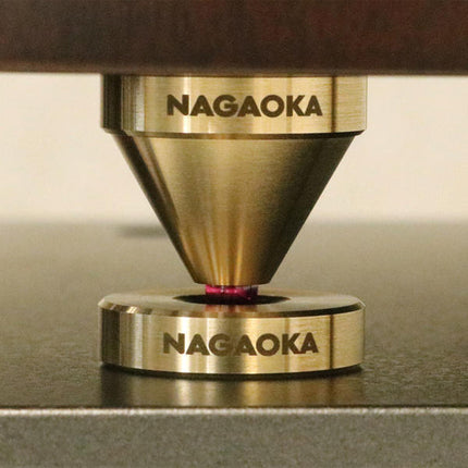 Nagaoka Brass & Ruby Insulation Feet - Set of 4