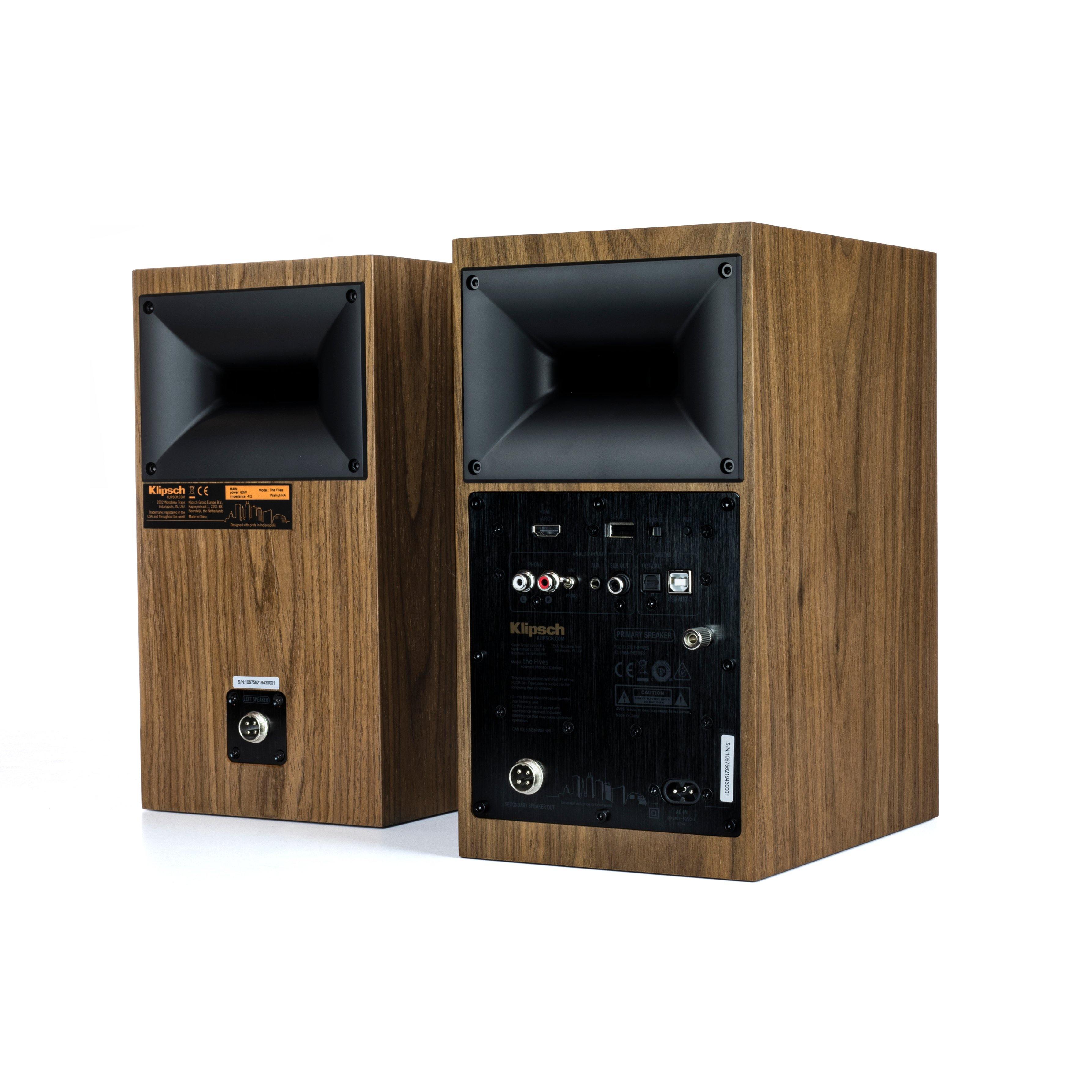 Klipsch The Fives Premium Bookshelf Speakers – Joe Audio