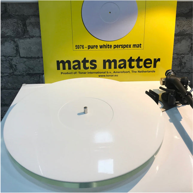 Tonar Pure White Perspex / Acrylic Mat