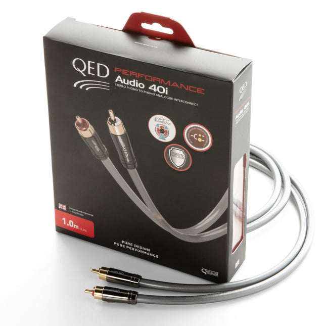 QED Performance Audio 40i RCA Cables