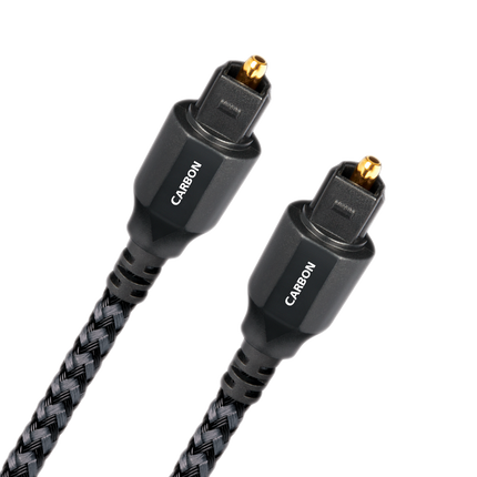 AudioQuest Carbon Optical Toslink Cable (3.5mm Mini Adapter Included)