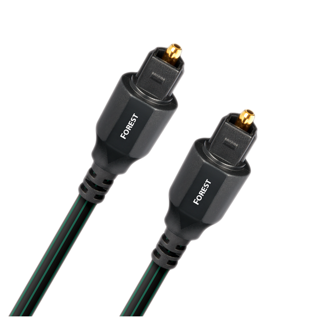 AudioQuest Forest Optical Toslink Cable (3.5mm Mini Adapter Included)