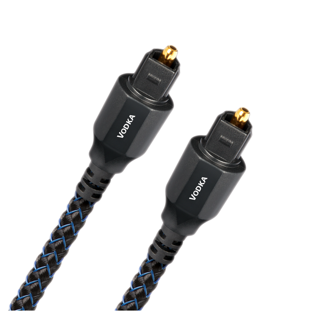 AudioQuest Vodka Optical Toslink Cable (3.5mm Mini Adapter Included)