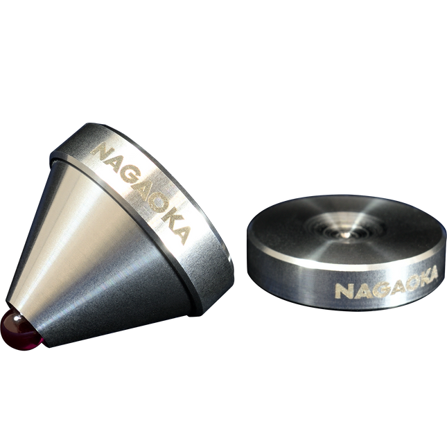 Nagaoka Stainless Steel & Ruby Insulation Feet - Set of 4