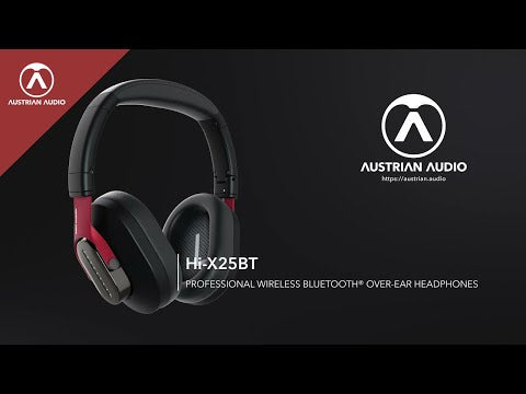 Austrian Audio Hi-X25BT Professional Wireless Bluetooth® Over-Ear Headphones