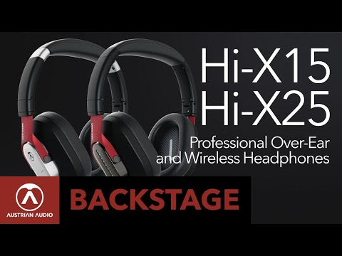 Austrian Audio Hi-X25BT Professional Wireless Bluetooth® Over-Ear Headphones